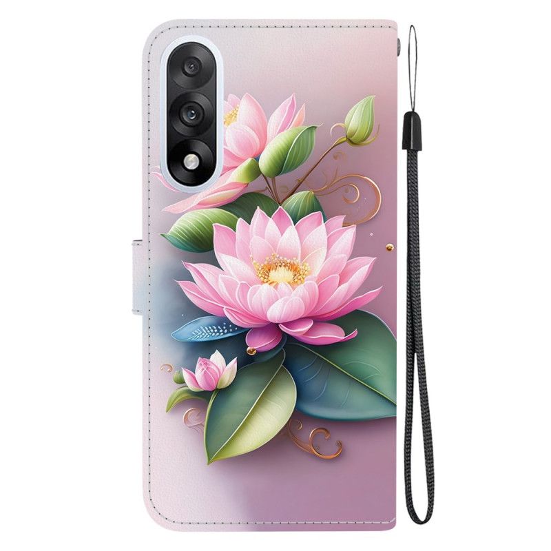 Lederhüllen Für Oneplus Nord 5 Lotusmuster