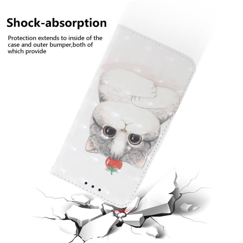 Lederhüllen Für Oneplus Nord 5 Niedliche Katzenriemen