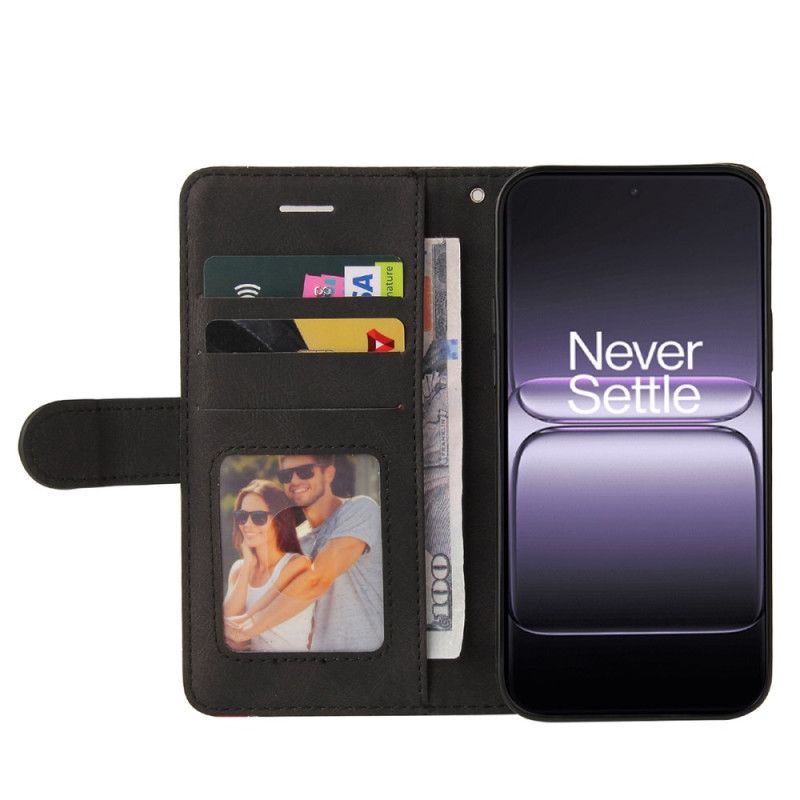 Lederhüllen Für Oneplus Nord 5 Wellenmuster