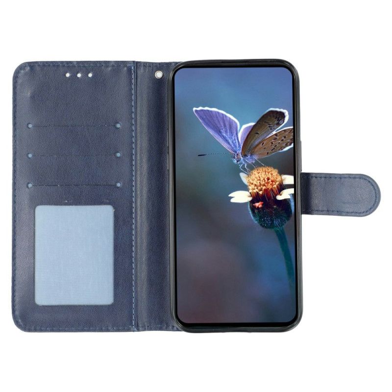 Lederhüllen Oneplus Nord 5 Florale Spitze