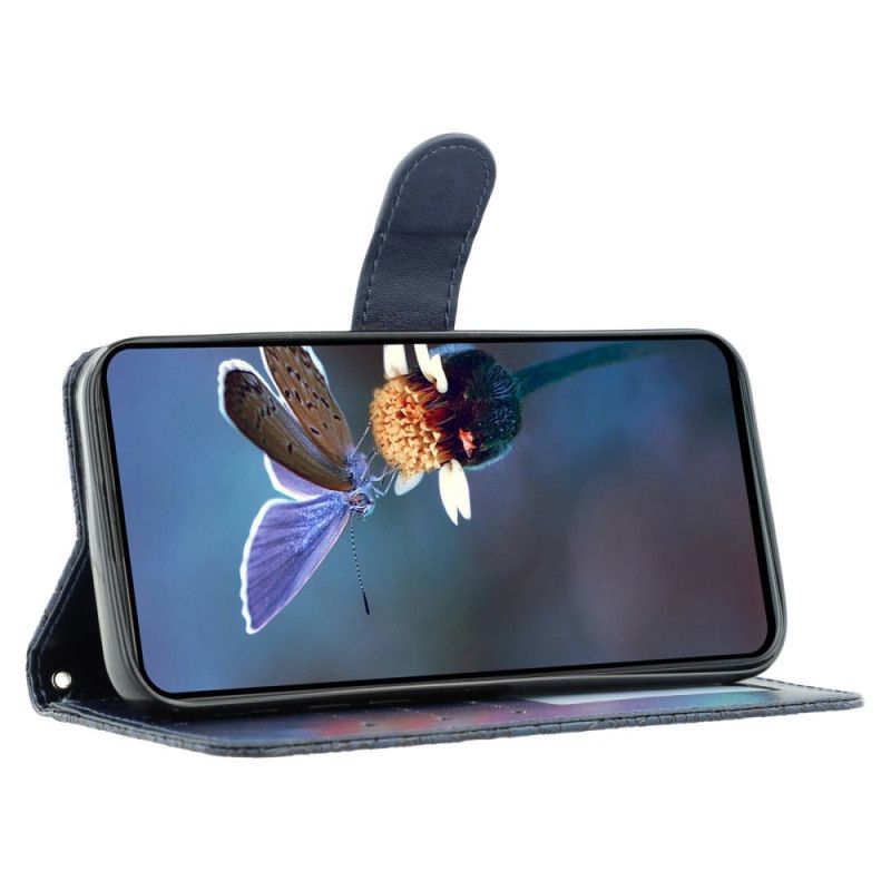 Lederhüllen Oneplus Nord 5 Florale Spitze