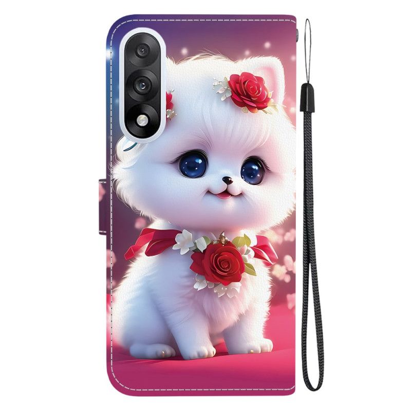Lederhüllen Oneplus Nord 5 Handyhülle Blumenkätzchen