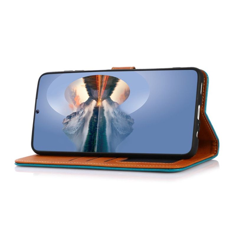 Lederhüllen Oneplus Nord 5 Handyhülle Khazneh Goldverschluss