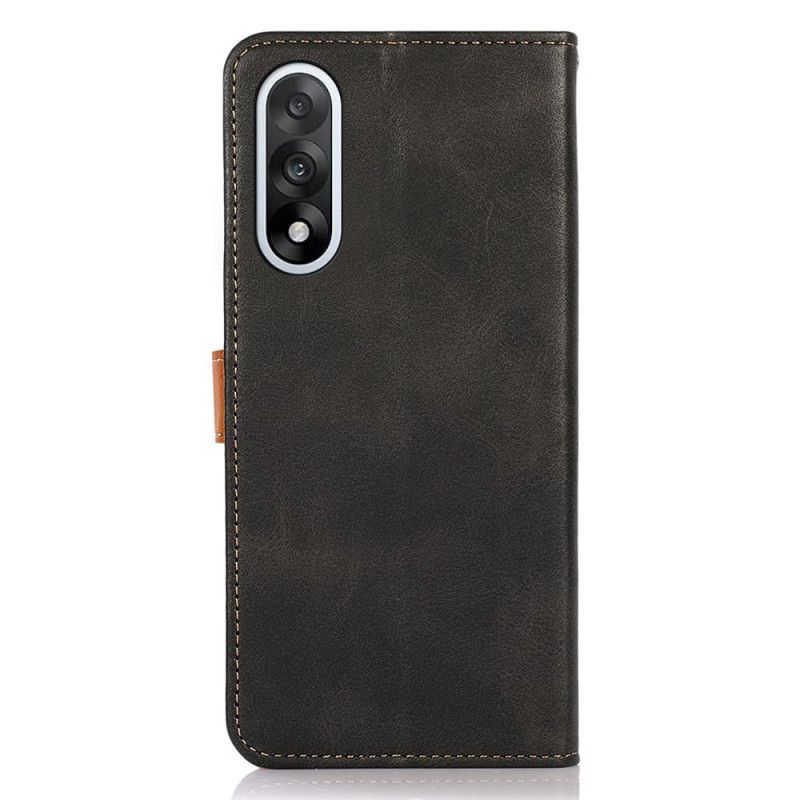 Lederhüllen Oneplus Nord 5 Handyhülle Khazneh Goldverschluss