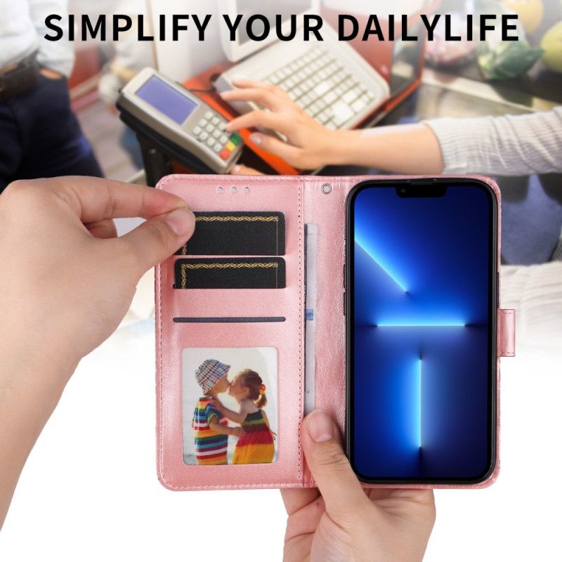 Lederhüllen Oneplus Nord 5 Handyhülle Mandala