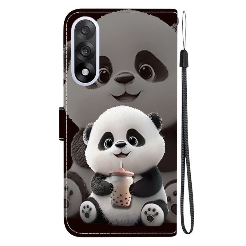 Lederhüllen Oneplus Nord 5 Handyhülle Panda