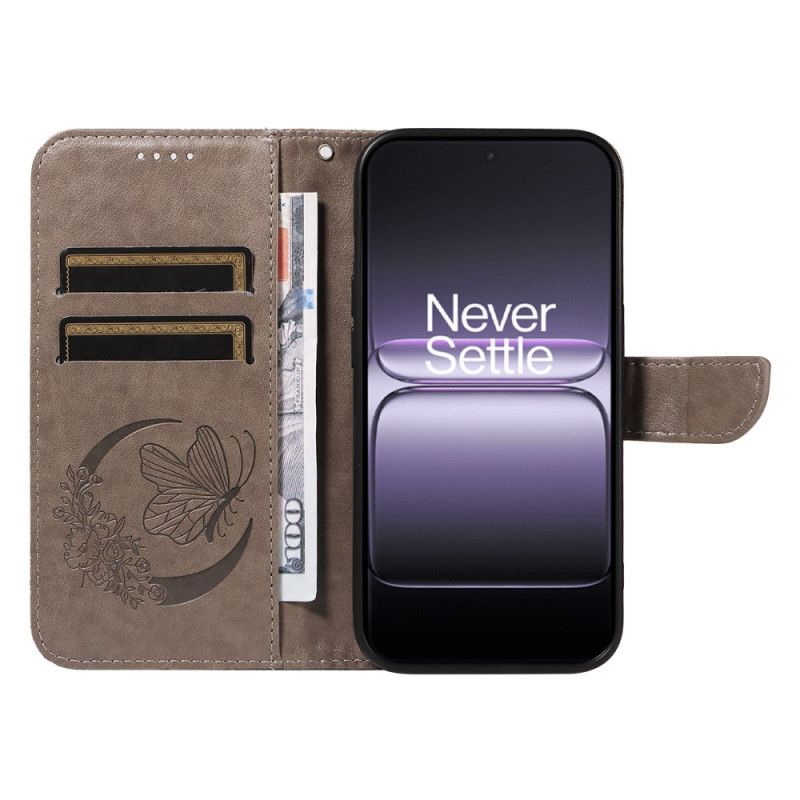 Lederhüllen Oneplus Nord 5 Handyhülle Schmetterlingsdesign