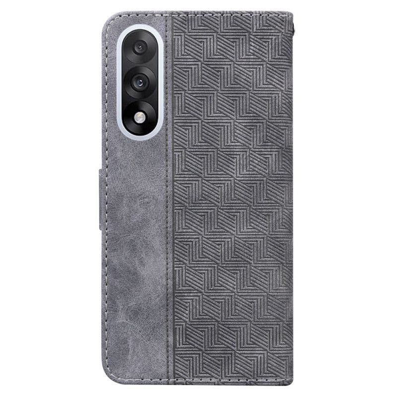 Lederhüllen Oneplus Nord 5 Handyhülle Webmuster