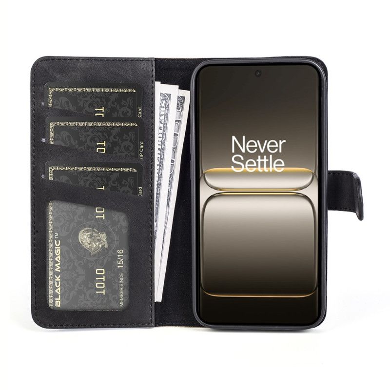 Lederhüllen Oneplus Nord 5 Handyhülle Zweifarbige Wellen