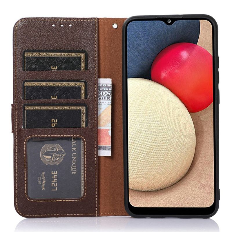 Lederhüllen Oneplus Nord 5 Khazneh Zweifarbig