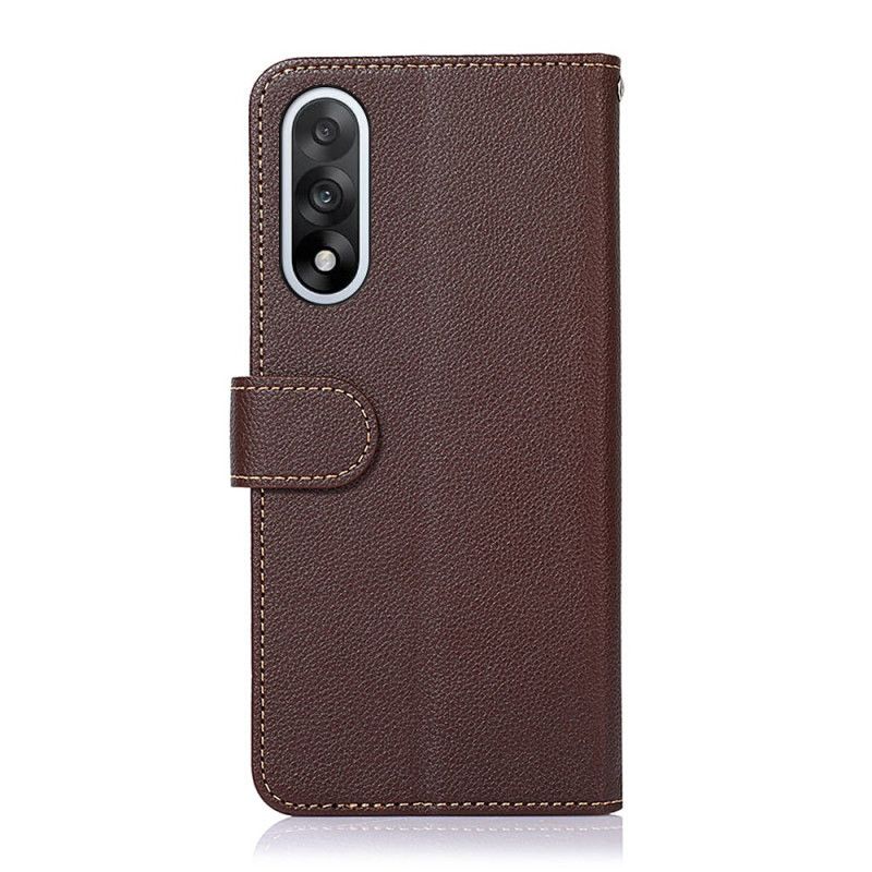 Lederhüllen Oneplus Nord 5 Khazneh Zweifarbig