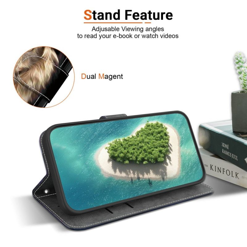 Lederhüllen Oneplus Nord 5 Träumender Löwe