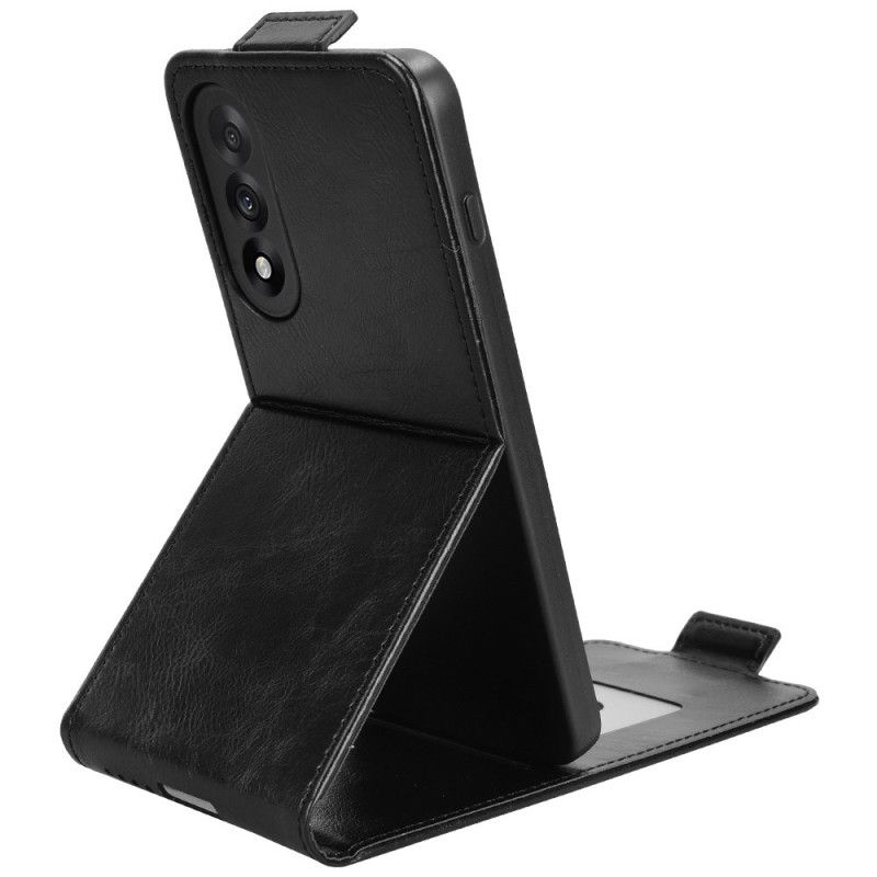 Lederhüllen Oneplus Nord 5 Vertikales Design