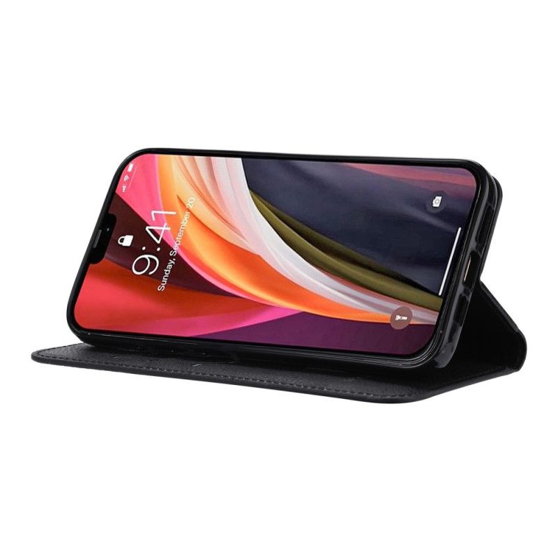 Flip Case OnePlus Nord Schwarz Handyhülle Vorderer Kartenhalter