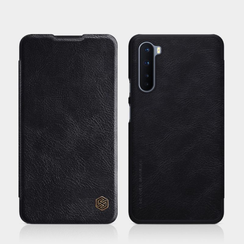 Flip Case OnePlus Nord Schwarz Nillkin-Qin-Serie