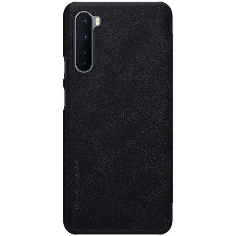 Flip Case OnePlus Nord Schwarz Nillkin-Qin-Serie