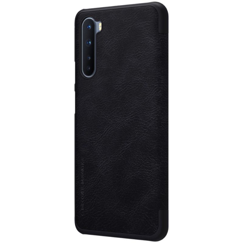 Flip Case OnePlus Nord Schwarz Nillkin-Qin-Serie