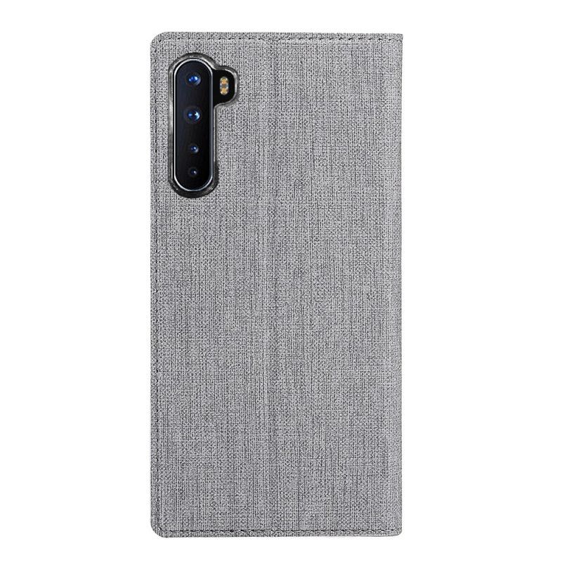 Flip Case OnePlus Nord Schwarz Texturiertes Vili Dmx