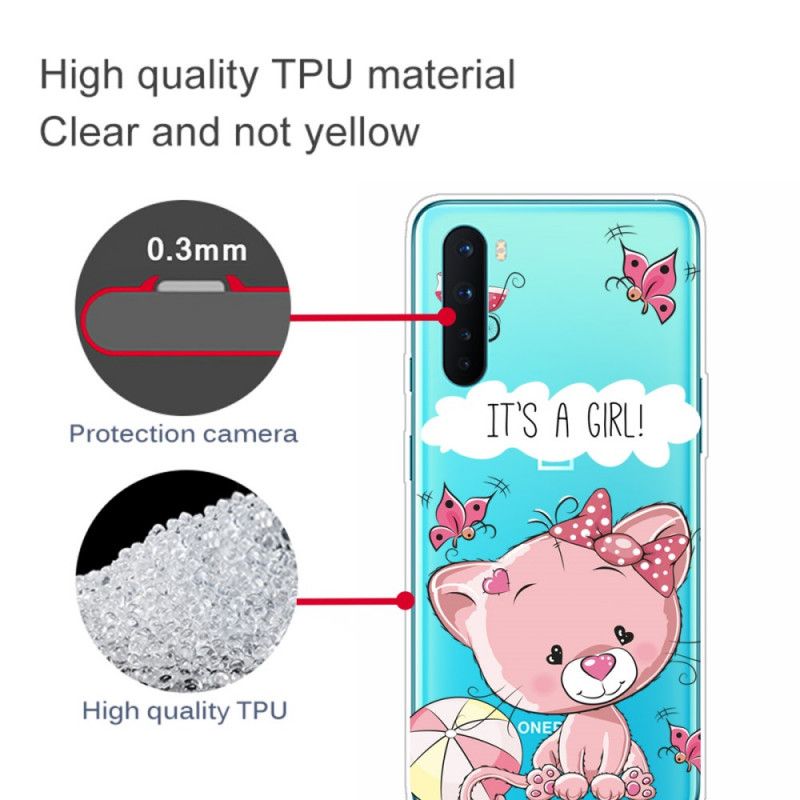 Hülle OnePlus Nord Handyhülle Es Ist Ein Mädchen