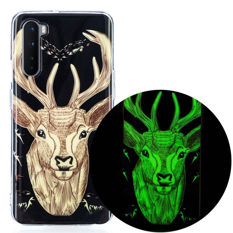 Hülle OnePlus Nord Handyhülle Fluoreszierender Majestätischer Hirsch