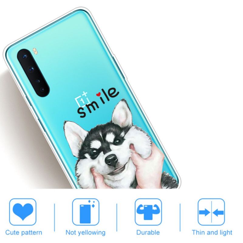 Hülle OnePlus Nord Lächeln Hund