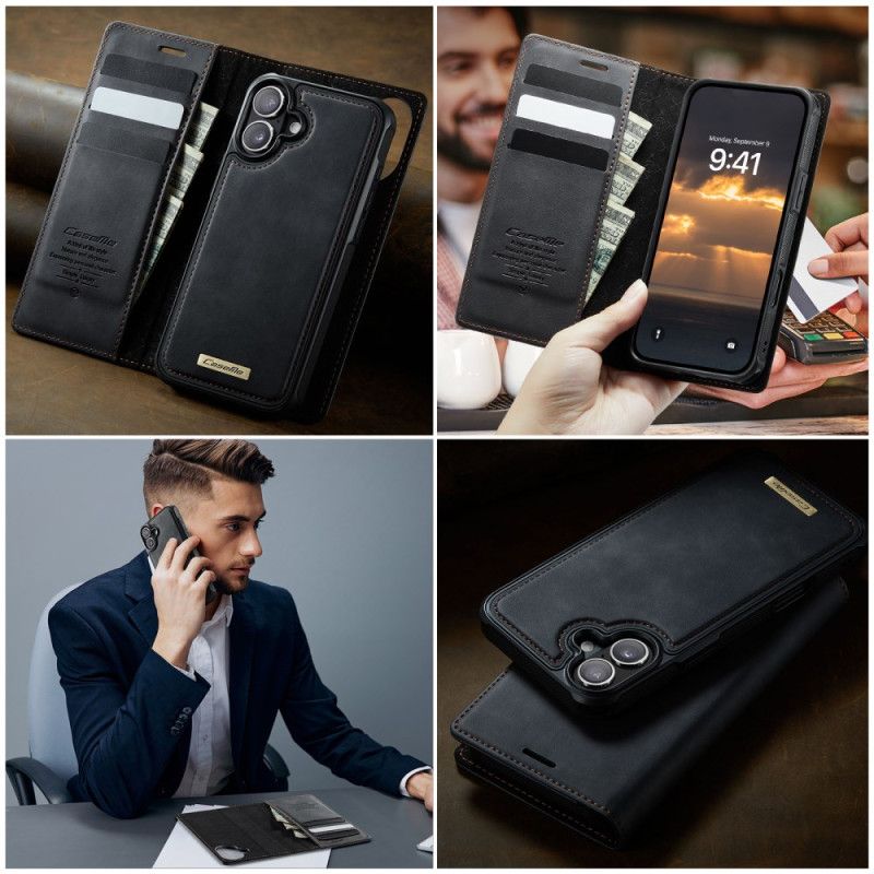 Flip Case iPhone 17 Handyhülle Abnehmbare Magsafe-kompatible Hülle Mit Rfid-schutz