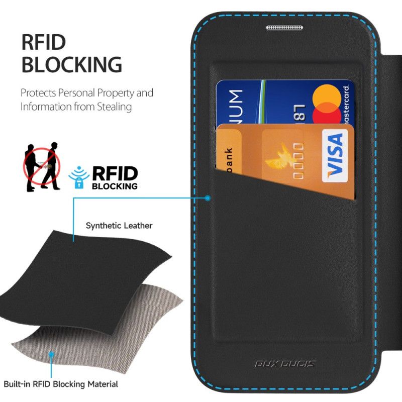 Flip Case iPhone 17 Handyhülle Magsafe Skin X Pro Serie Mit Dux Ducis Ständer