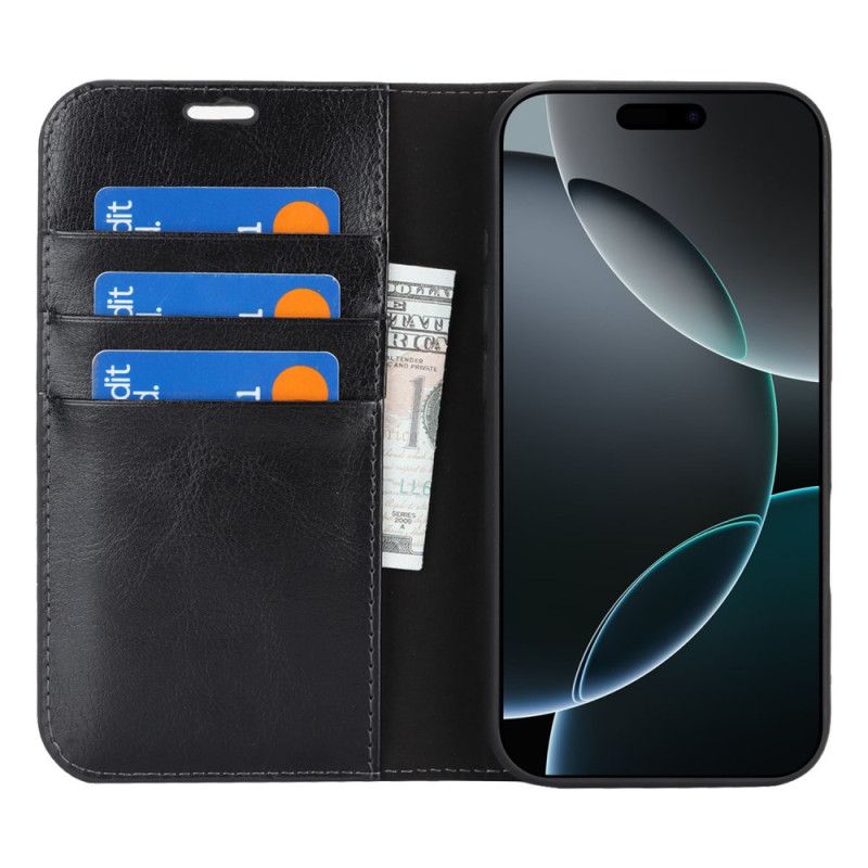 Flip Case iPhone 17 Handyhülle Pro-leder