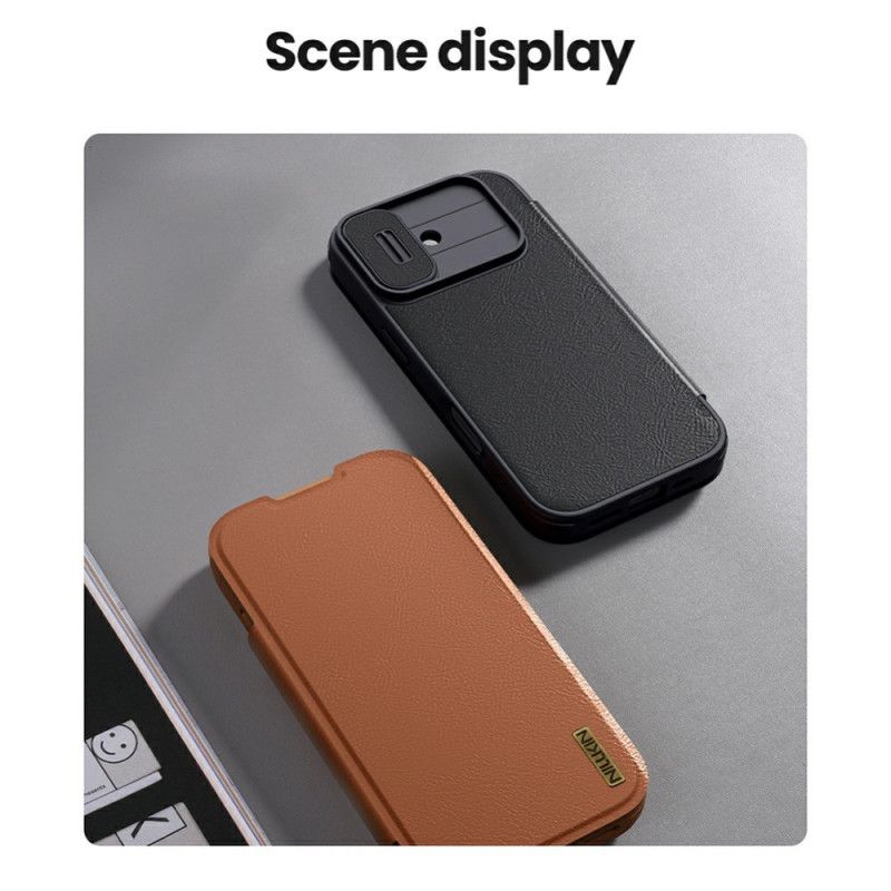 Flip Case iPhone 17 Handyhülle Qin Pro Serie Nillkin