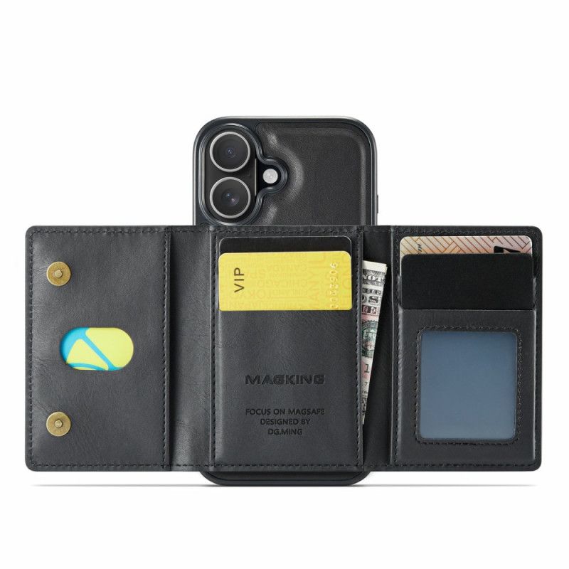 Hülle Für iPhone 17 Kompatibel Mit Magsafe Abnehmbarer Kartenhalter Magking