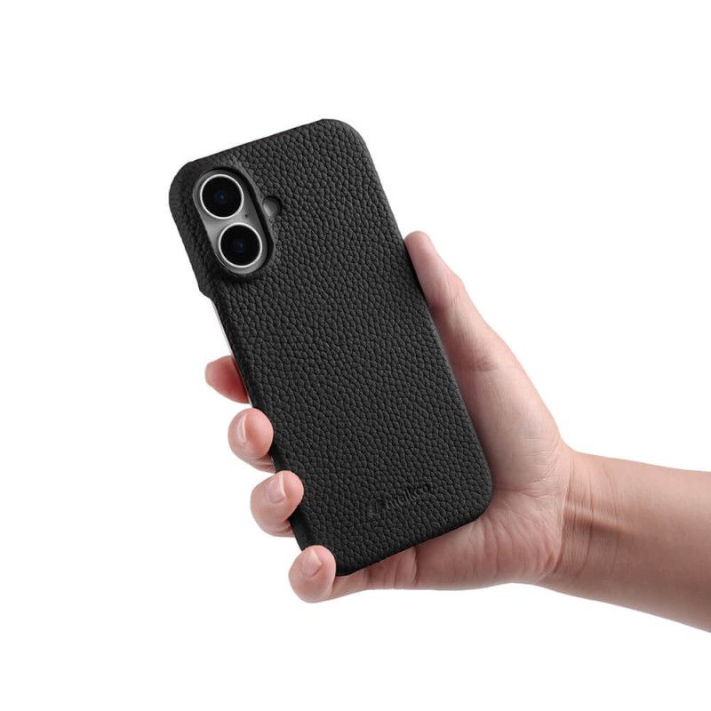 Hülle Für iPhone 17 Kompatibel Mit Magsafe Leder Und Mikrofaser