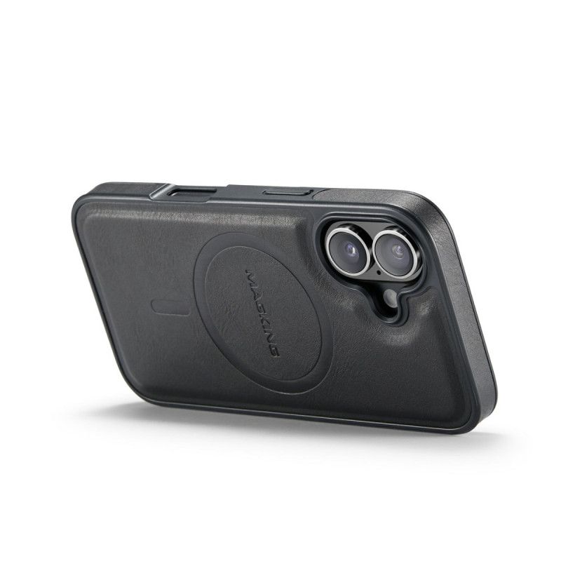 Hülle Für iPhone 17 Magsafe Kompatibel Mit Premium-lederoptik