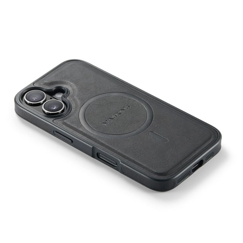 Hülle Für iPhone 17 Magsafe Kompatibel Mit Premium-lederoptik