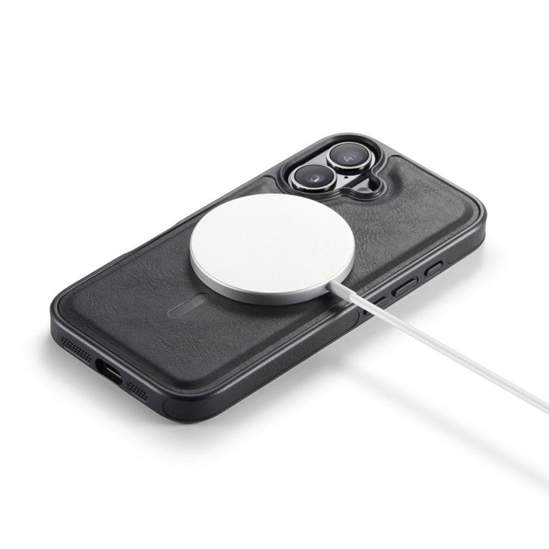 Hülle Für iPhone 17 Magsafe Kompatibel Mit Premium-lederoptik