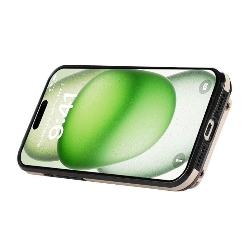 Hülle Für iPhone 17 Mehrfachkartenetui Mit Schultergurt
