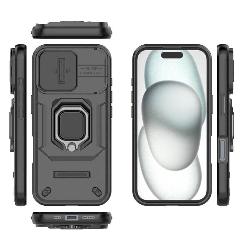 Hülle Für iPhone 17 Robuster Ring Mit Kameraschutz
