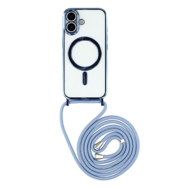 Hülle Für iPhone 17 Transparente Schutzhülle Mit Kabel Kompatibel Mit Magsafe