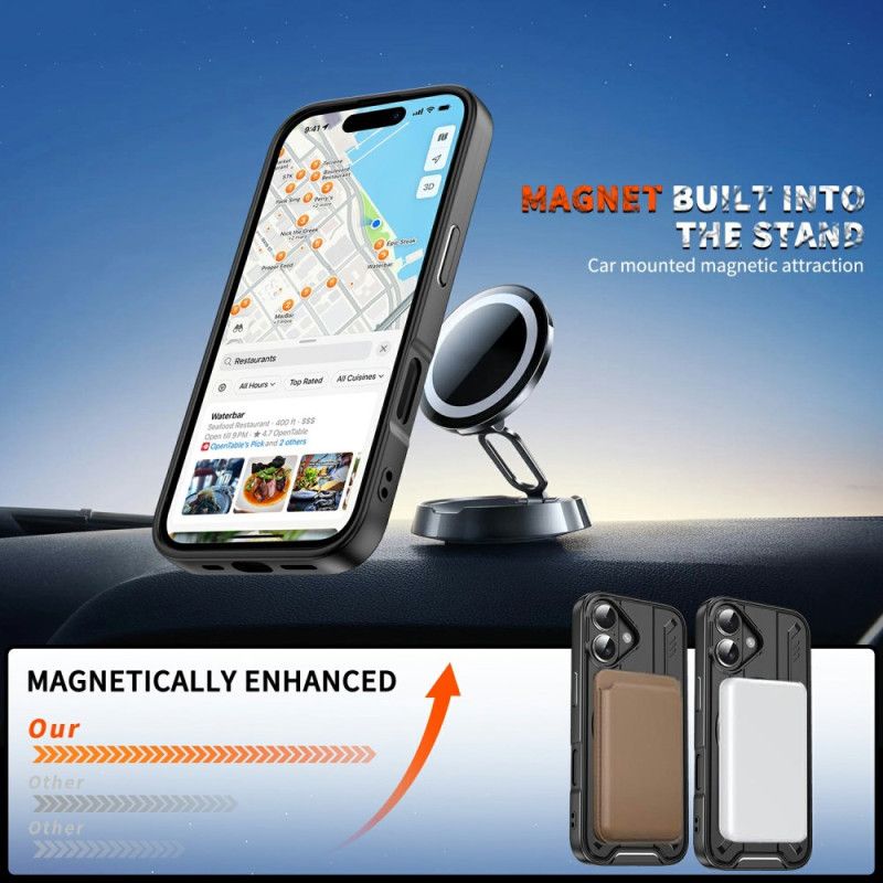 Hülle iPhone 17 Drehbarer Ständer Und Magsafe-kompatibilität