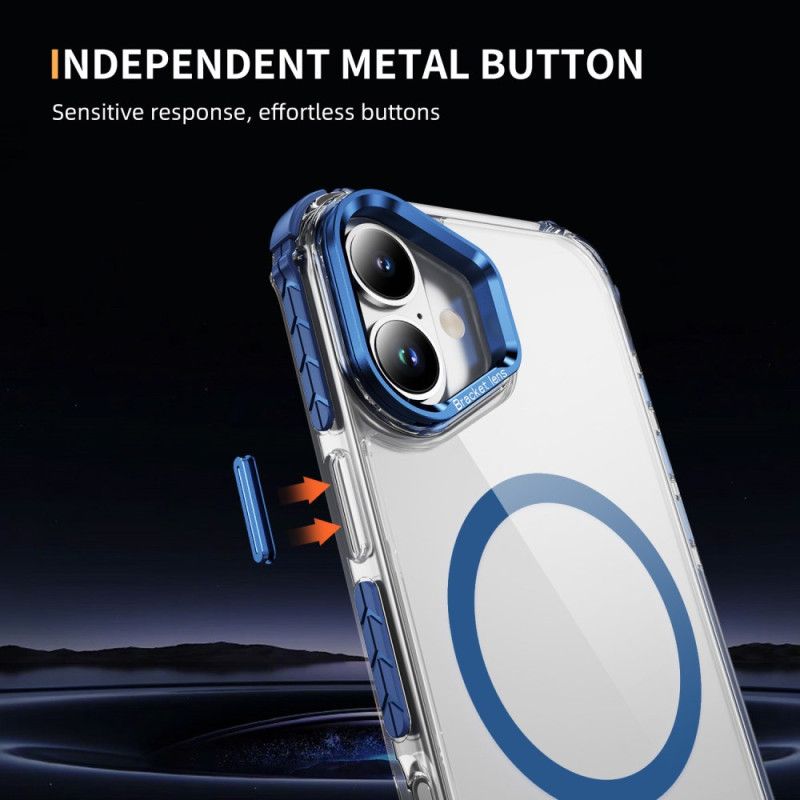 Hülle iPhone 17 Handyhülle Magsafe-kompatible Halterung Und Objektivschutz