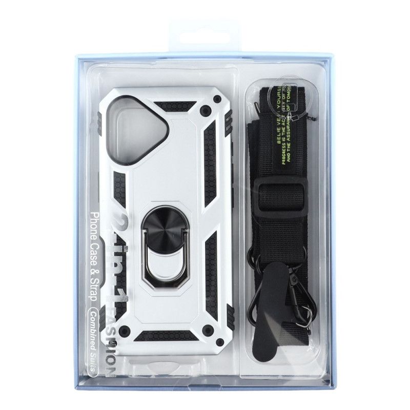 Hülle iPhone 17 Handyhülle Militärischer Schutz Mit Schultergurt