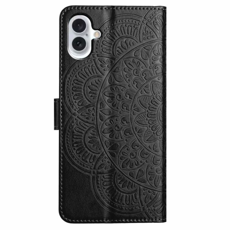 Lederhüllen Für iPhone 17 Mandala-print