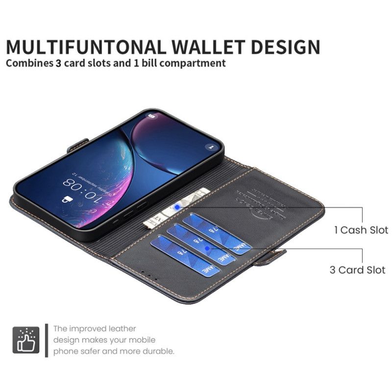 Lederhüllen iPhone 17 Klassische Binfen-farbe