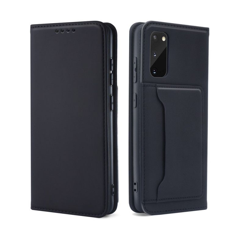 Flip Case Samsung Galaxy S20 Schwarz Support-Karteninhaber