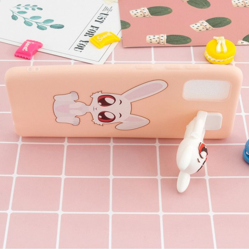 Hülle Für Samsung Galaxy S20 3D-Kaninchen Freisprechunterstützung