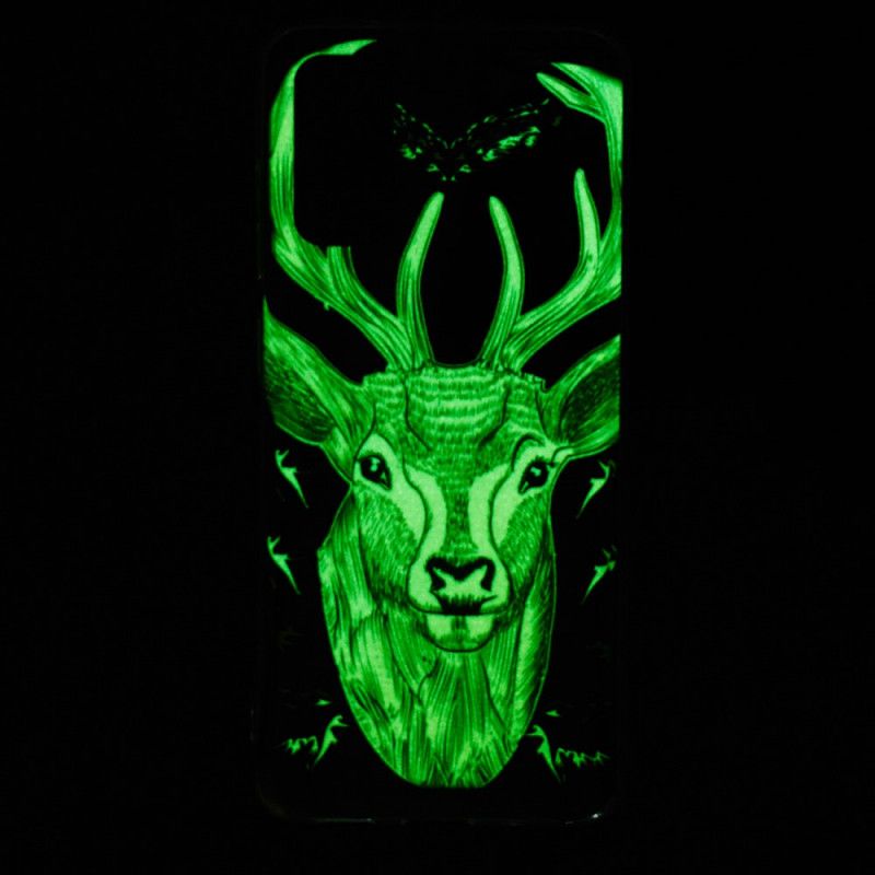 Hülle Für Samsung Galaxy S20 Fluoreszierender Majestätischer Hirsch