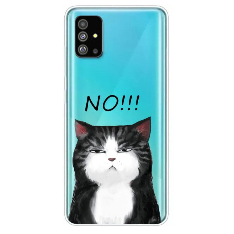 Hülle Samsung Galaxy S20 Handyhülle Die Katze. Die Nein Sagt