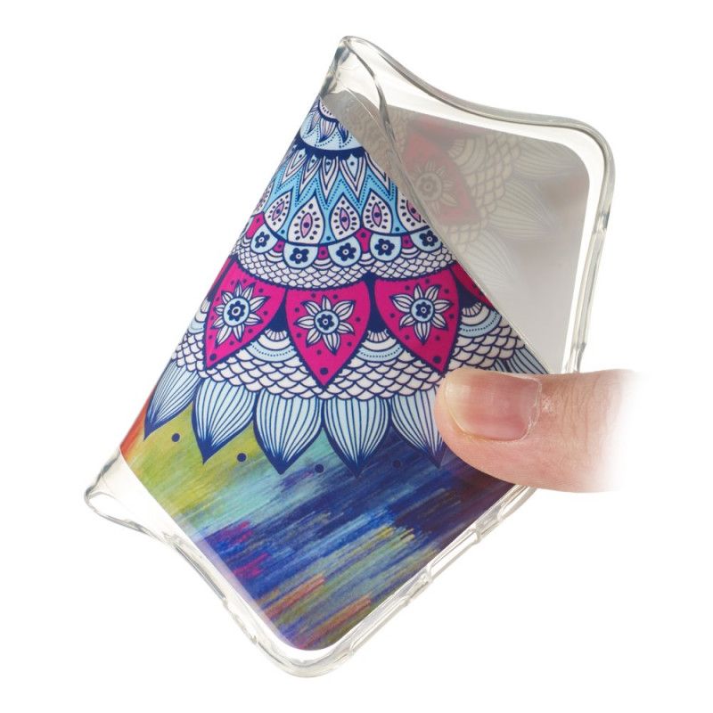 Hülle Samsung Galaxy S20 Handyhülle Fluoreszierendes Farbiges Mandala