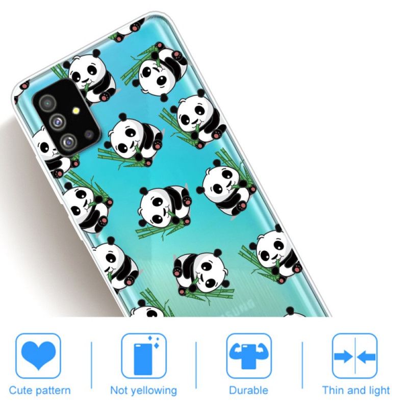 Hülle Samsung Galaxy S20 Handyhülle Kleine Pandas