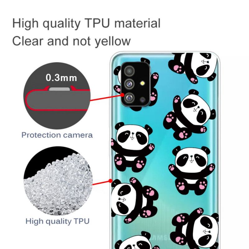 Hülle Samsung Galaxy S20 Handyhülle Top-Spaß-Pandas