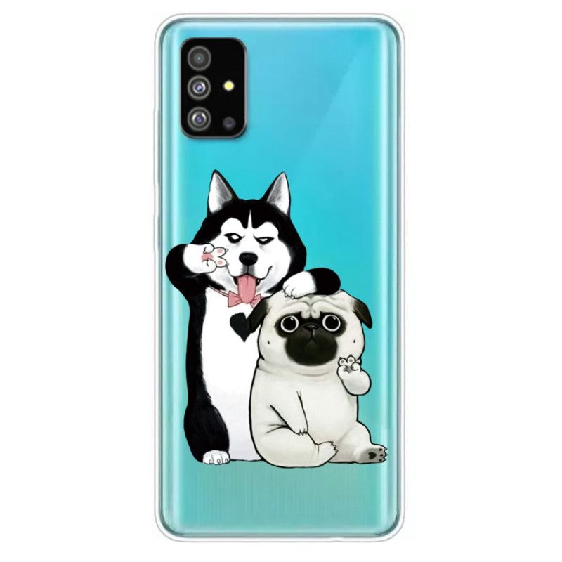 Hülle Samsung Galaxy S20 Lustige Hunde